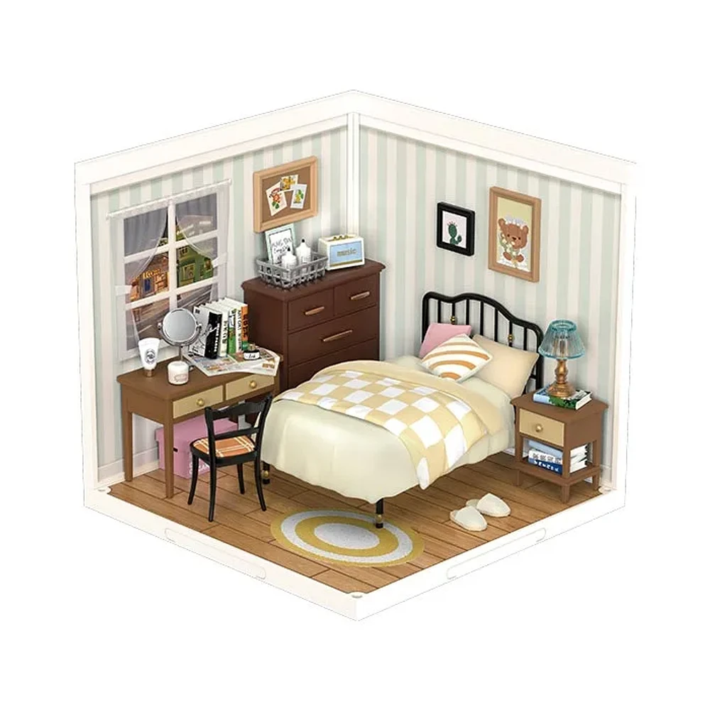 3D Wooden Puzzle DIY Sweet Dream Bedroom