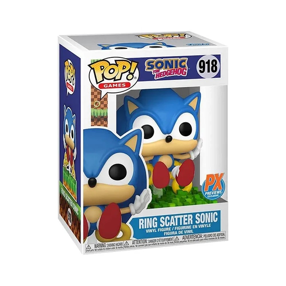 Funko Pop! Sonic the Hedgehog Ring Scatter Sonic