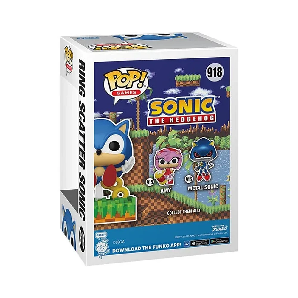 Funko Pop! Sonic the Hedgehog Ring Scatter Sonic