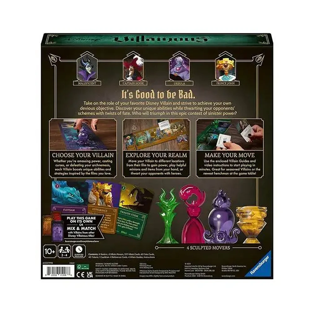 Disney Villainous Introduction to Evil Board Game