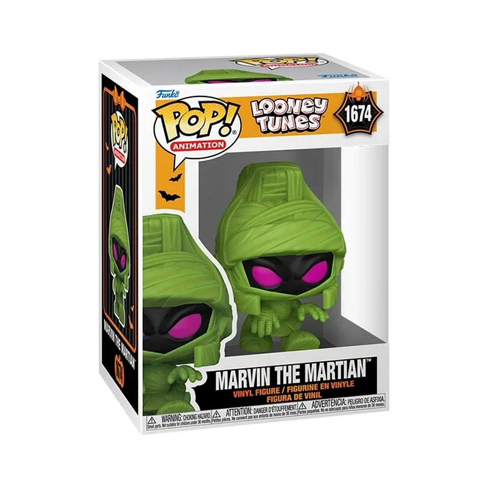 Funko Pop! Animation Loony Tunes Marvin The Martian In Mummy Costume