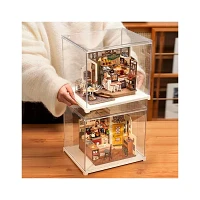 3D Wooden Puzzle DIY Mini House Display Box