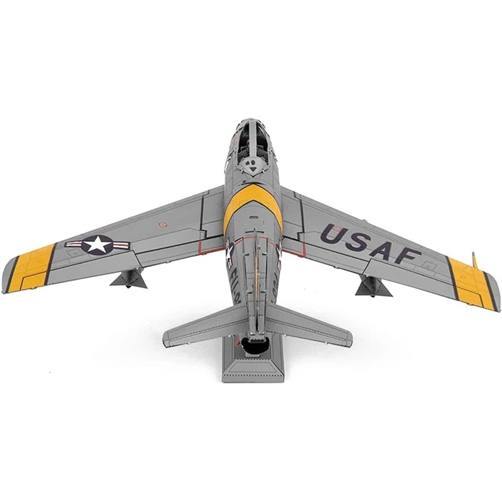 Metal Earth F 86 Sabre Aircraft 3D Model Kit