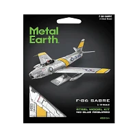 Metal Earth F 86 Sabre Aircraft 3D Model Kit