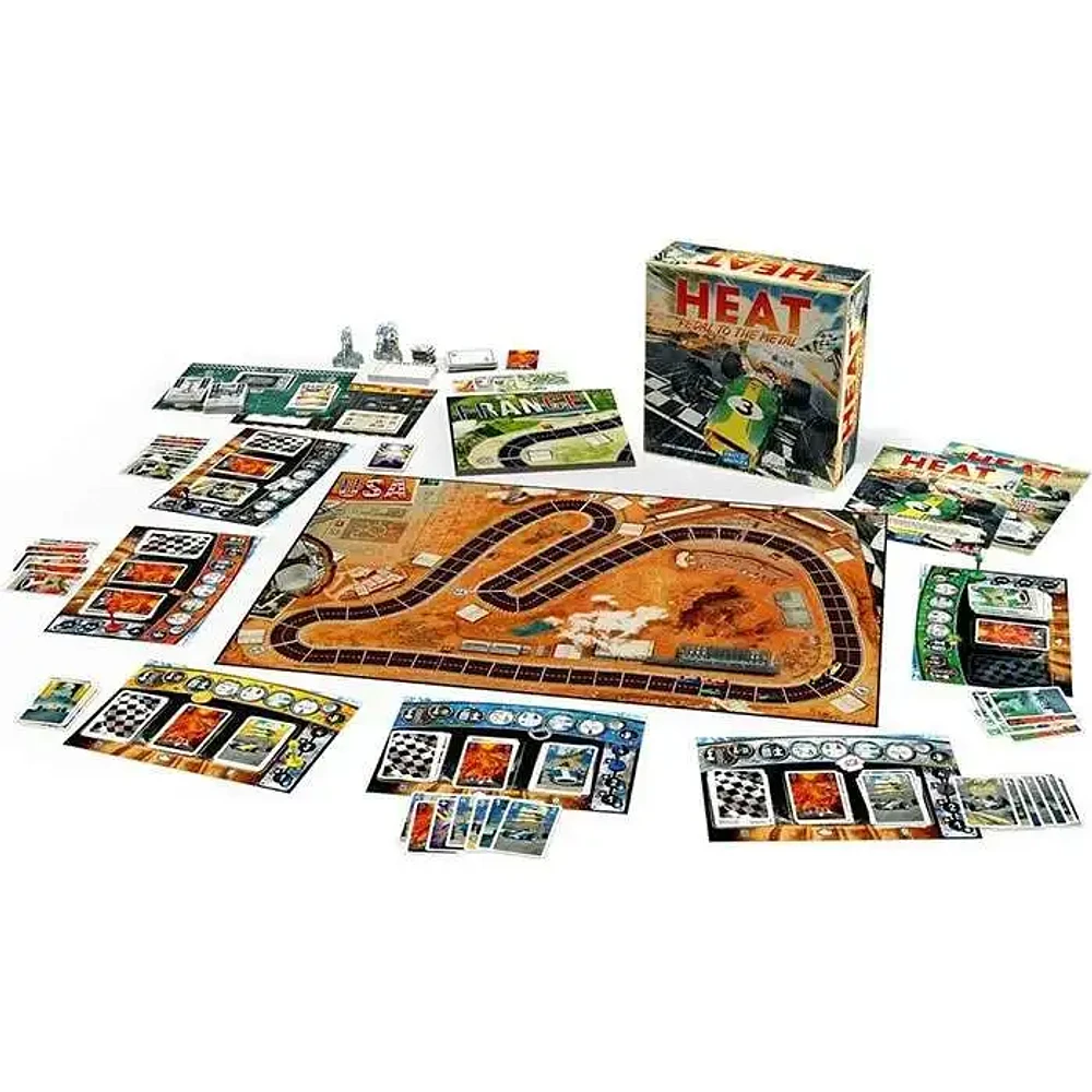 Days of Wonder Heat Pedal Of The Metal Strategy Board Game For Kids And Adults