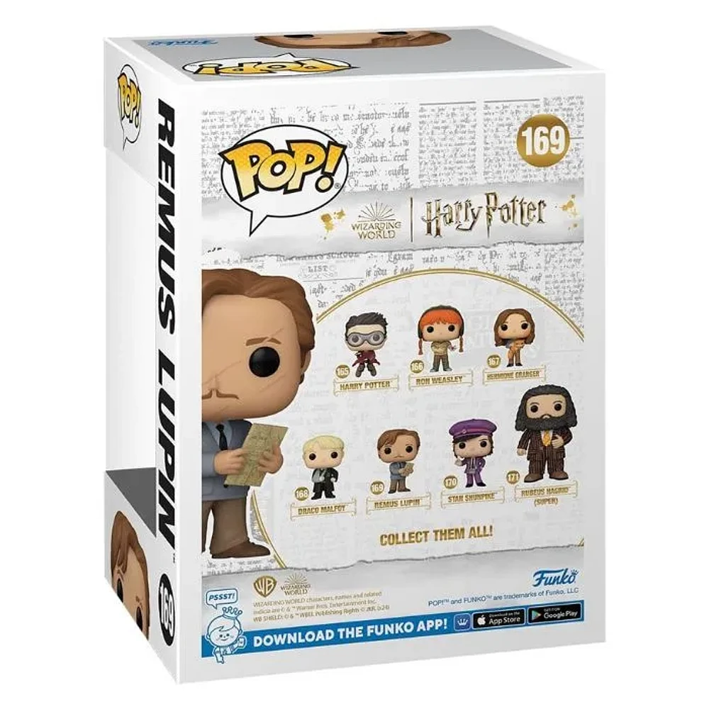 Funko Pop! Movies Harry Potter Prisoner of Azkaban Remus Lupin with Map