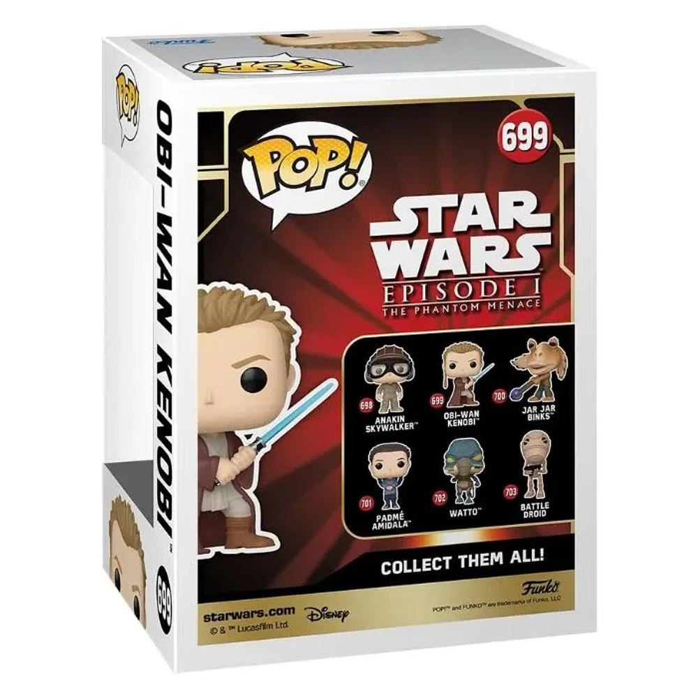 Funko Pop! Star Wars Episode 1 The Phantom Menace OBI Wan Kenobi Young