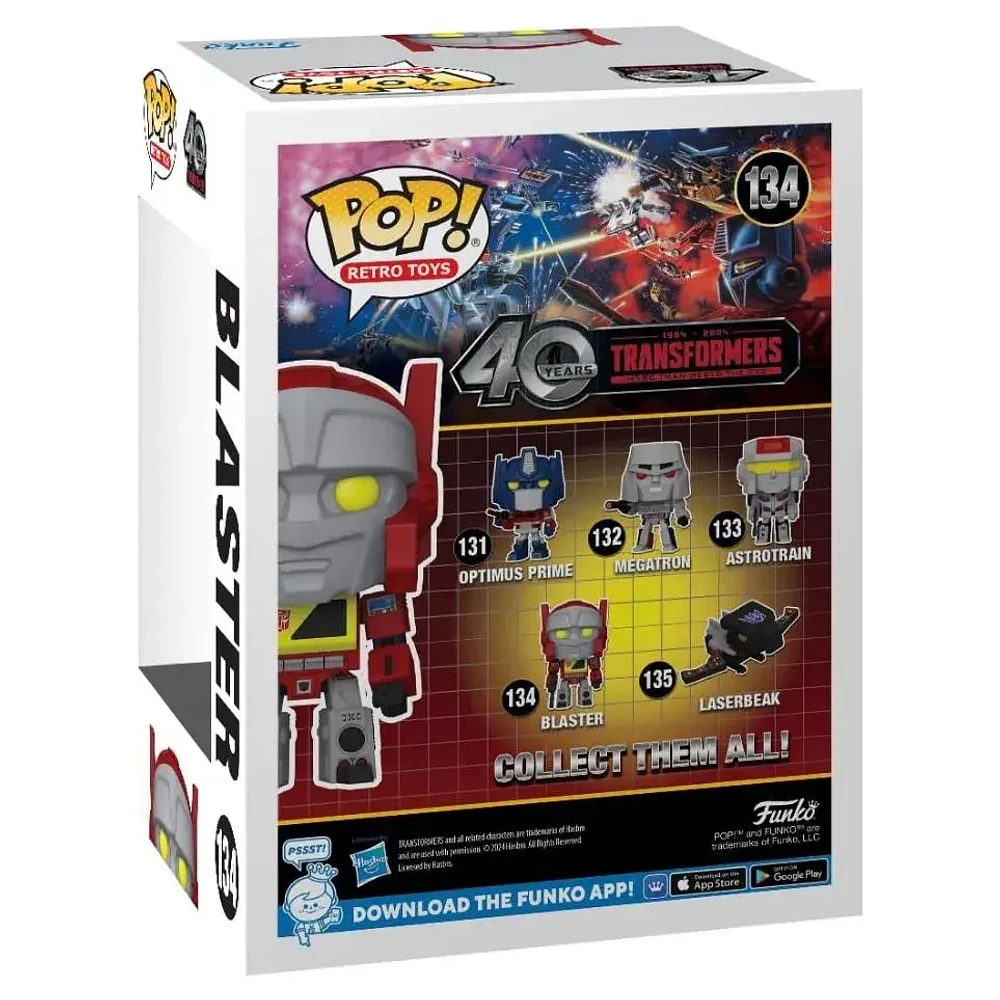 Funko Pop! Retro Toys Transformers Generation Blaste