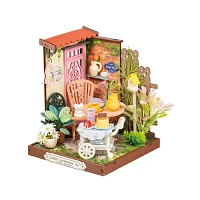 3D Wooden Puzzle DIY Fancy Tea Yard