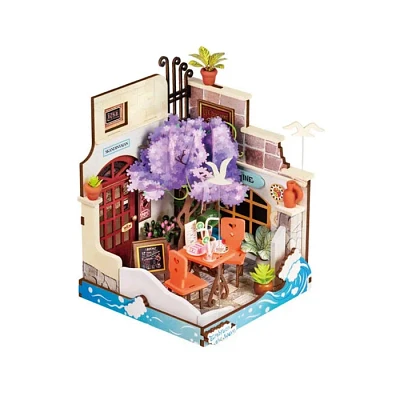 3D Wooden Puzzle DIY Sea Holiday Restaurant