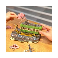 3D Wooden Puzzle DIY Sakura Journey