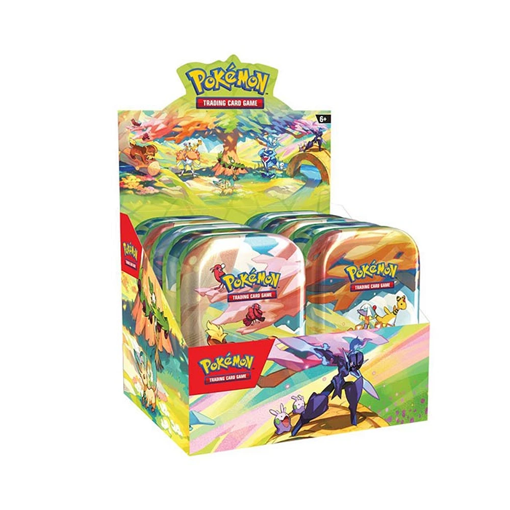 Pokemon TCG Vibrant Paldea Mini Tin Display