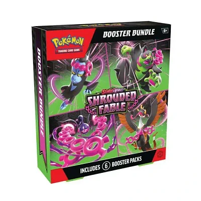 Pokemon Scarlet And Violet 6.5 Shrouded Fable Booster Bundle