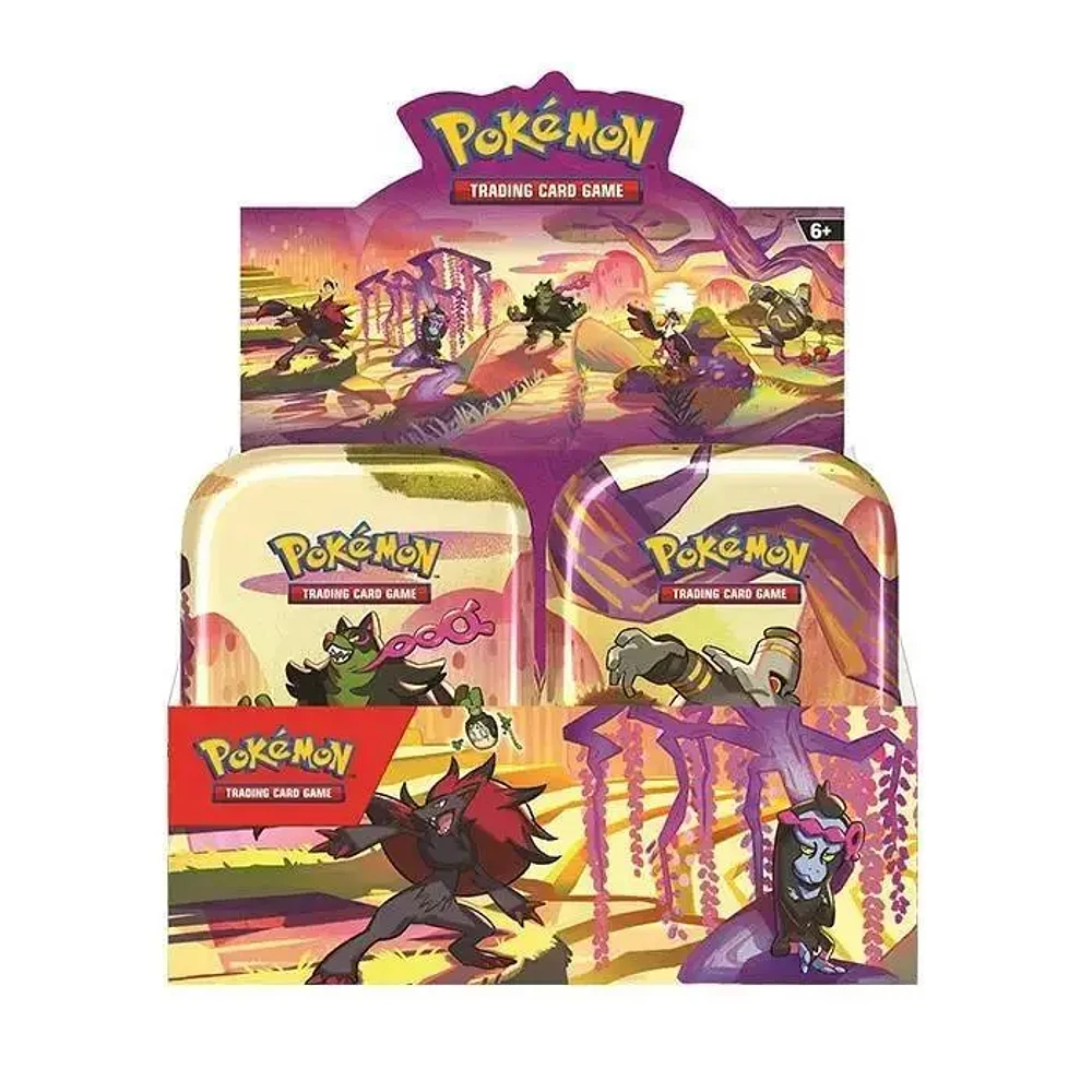 Pokemon Scarlet and Violet 6.5 Shrouded Fable Mini Tin Display