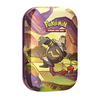 Pokemon Scarlet and Violet 6.5 Shrouded Fable Mini Tin Display