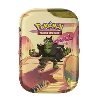 Pokemon Scarlet and Violet 6.5 Shrouded Fable Mini Tin Display