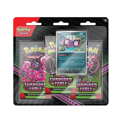 Pokemon Scarlet and Violet 6.5 Shrouded Fable 3 Pack Blister