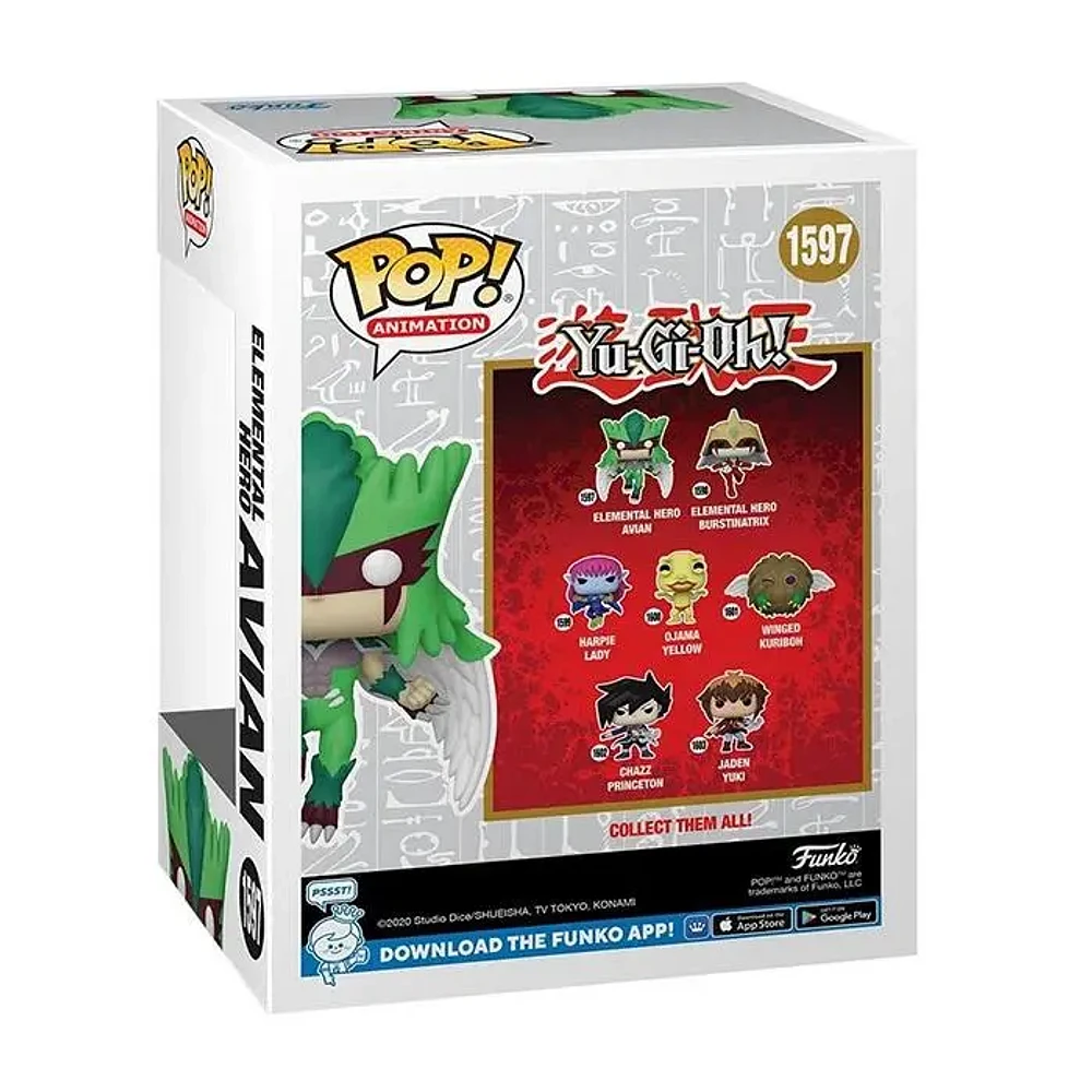 Funko Pop! Animation Yu Gi Oh Elemental Hero Avian