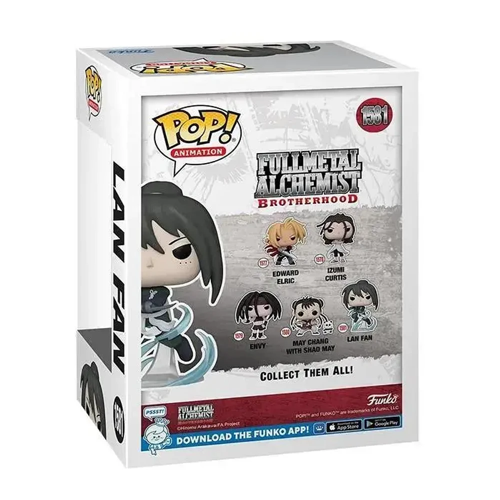 Funko Pop! Animation Fullmetal Alchemist Brotherhood LAN Fan Ninja