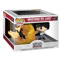 Funko Pop Moment Full metal Alchemist Brotherhood Mustang Vs Lust