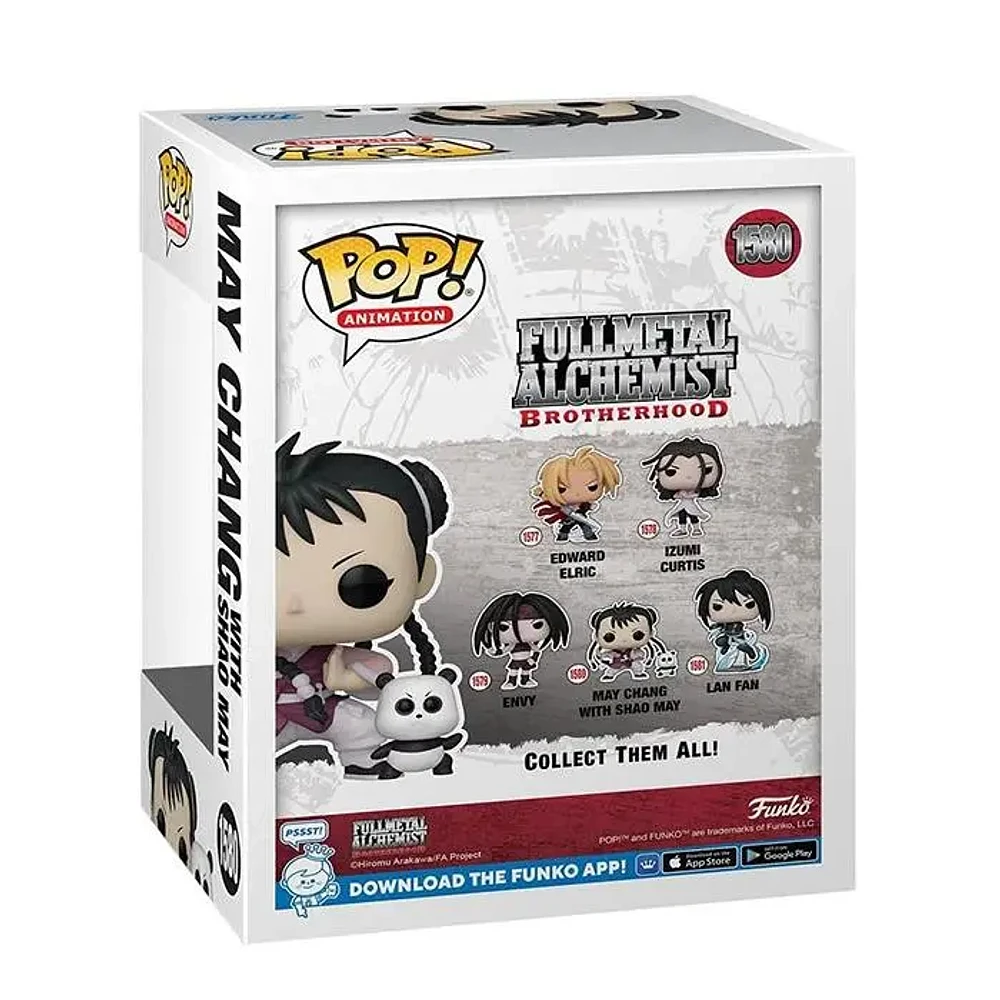 Funko Pop! and Buddy Fullmetal Alchemist Brotherhood May Chang with Panda