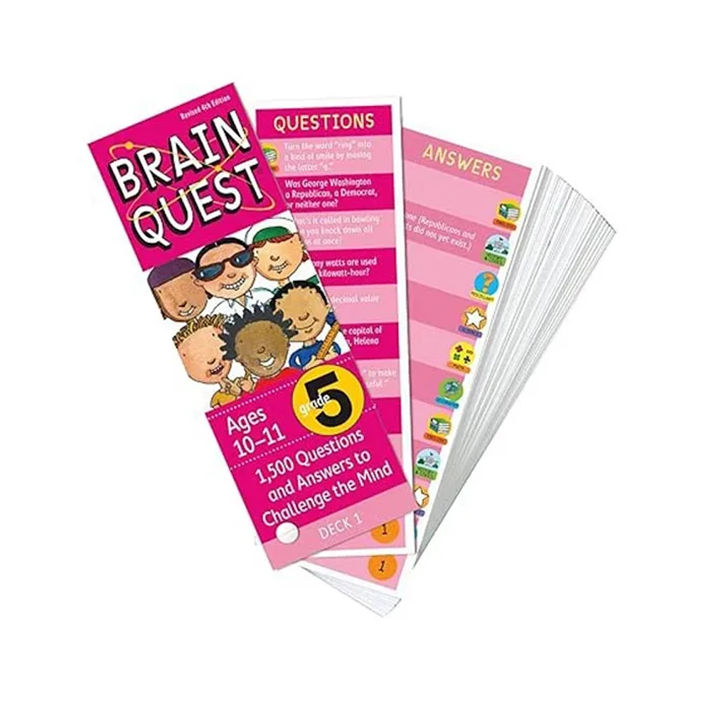 Brain Quest 5th Grade Q & A Cards