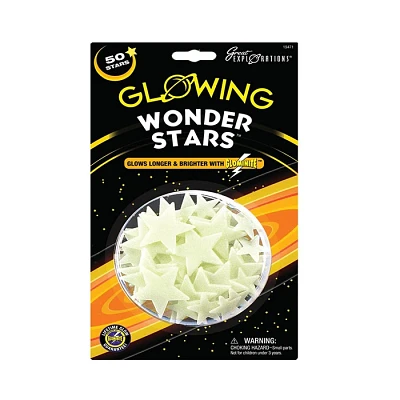 Great Explorations Glowing Wonder Stars 50 Pieces