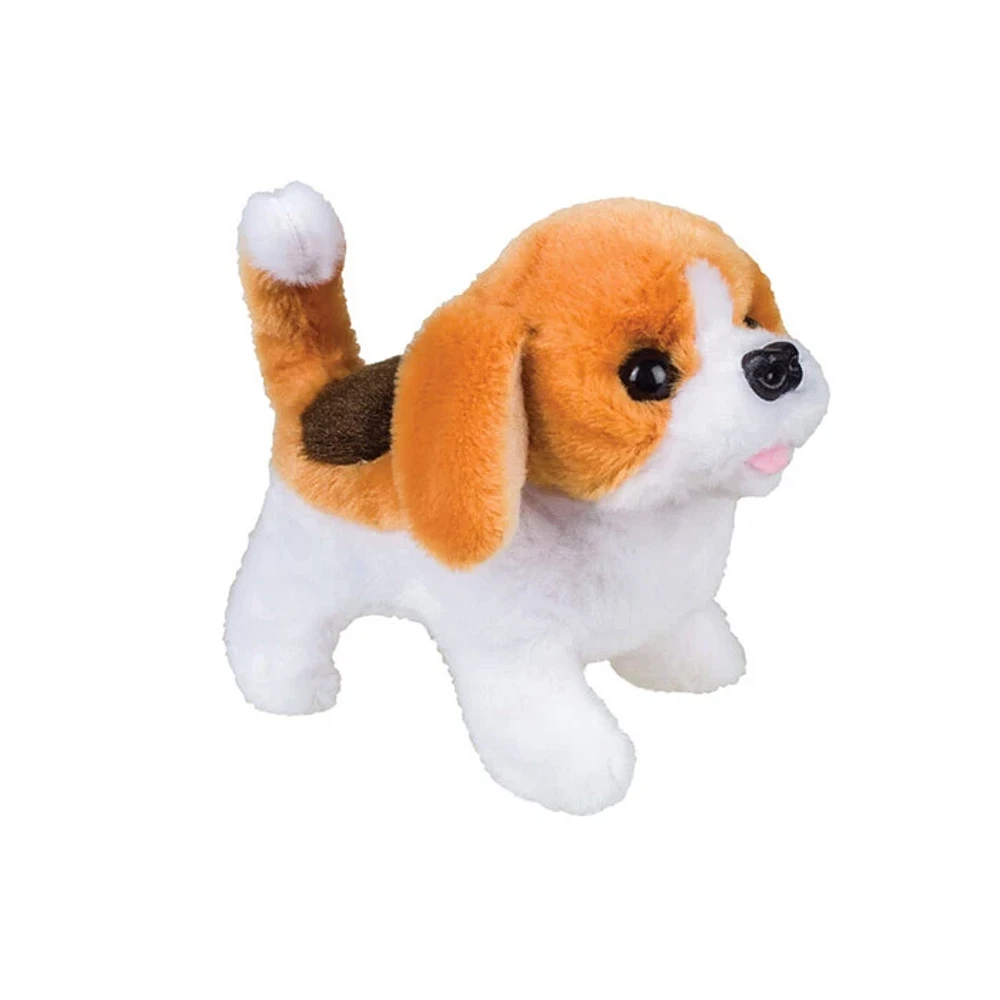 Barney The Beagle Plush Puppy Walking Barking Dog Battery Operated