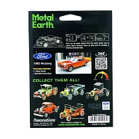 Fascination 1965 Ford Red Mustang Coupe Metal Earth 3D Model Kit