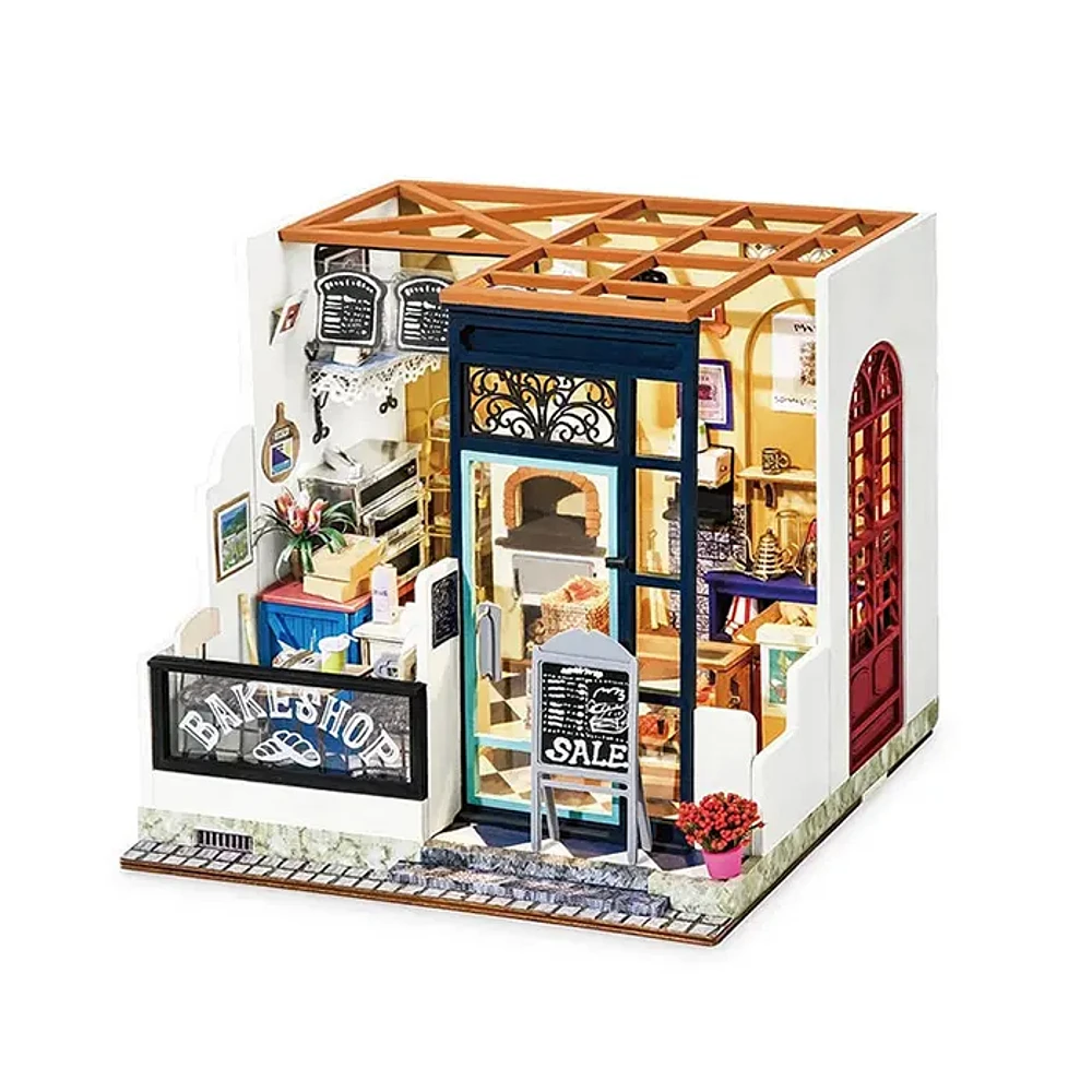 3D Wooden Puzzle Nancy’s Baker Shop with Display Case