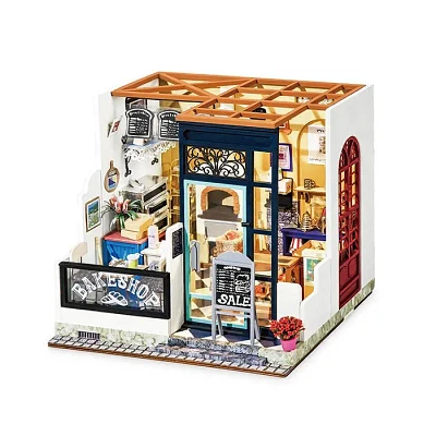 3D Wooden Puzzle Nancy’s Baker Shop with Display Case