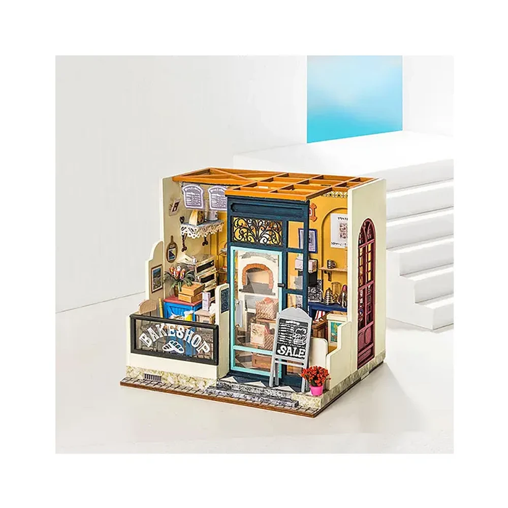 3D Wooden Puzzle Nancy’s Baker Shop with Display Case