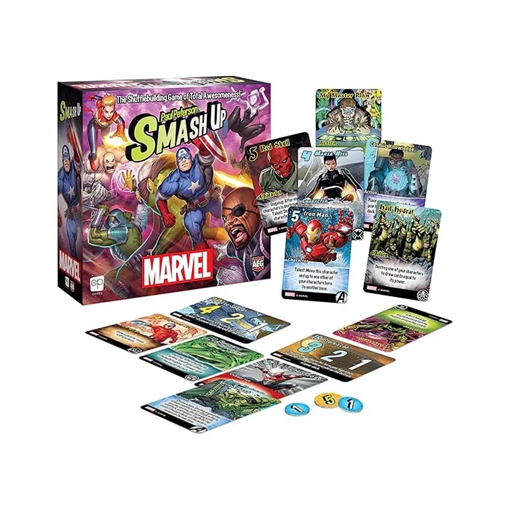 Smash Up Marvel Card Game