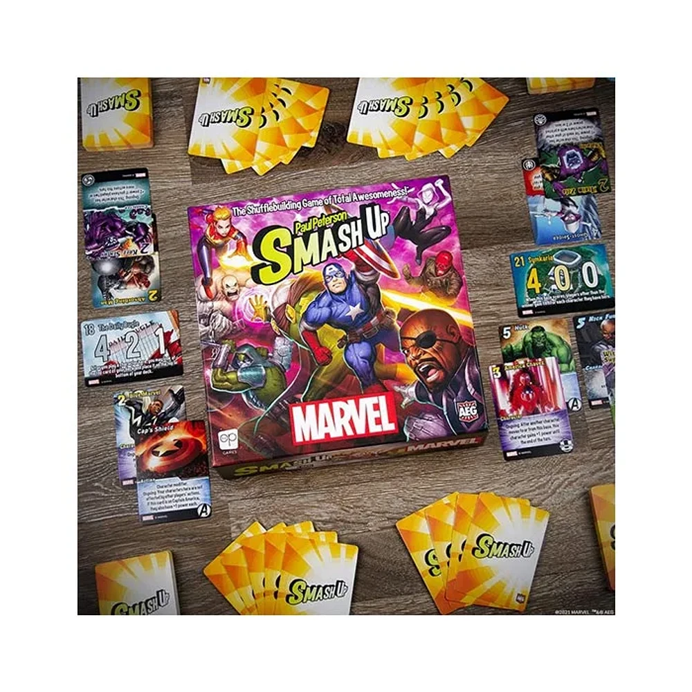 Smash Up Marvel Card Game