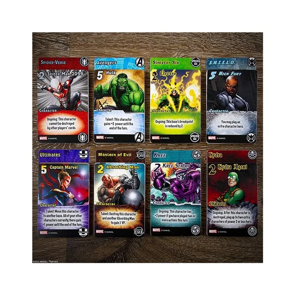 Smash Up Marvel Card Game