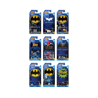 Mattel Hot Wheels DC Batman Themed Vehicle Assorted