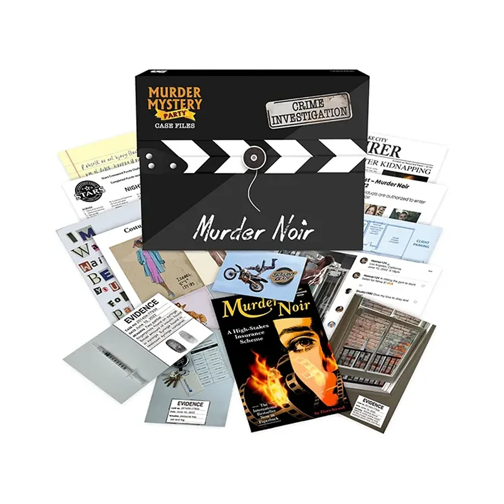 Murder Mystery Party Game Murder Noir