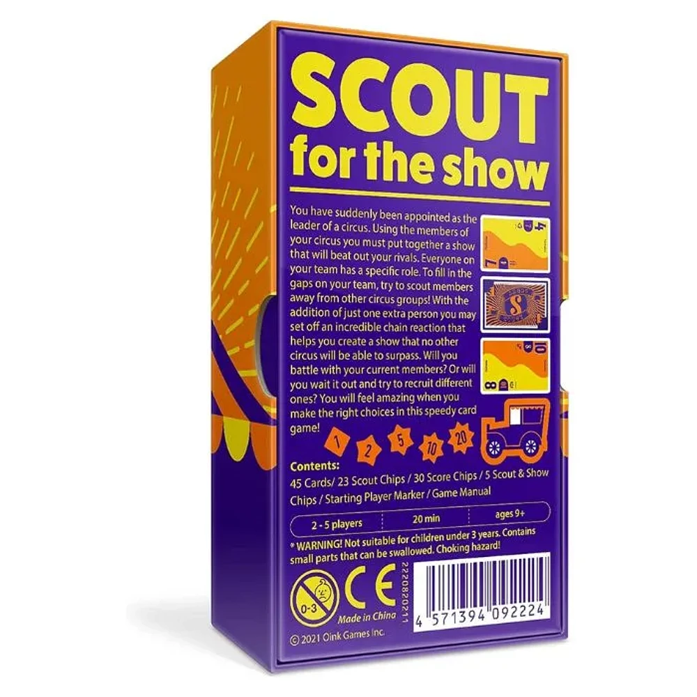 Scout Board Game