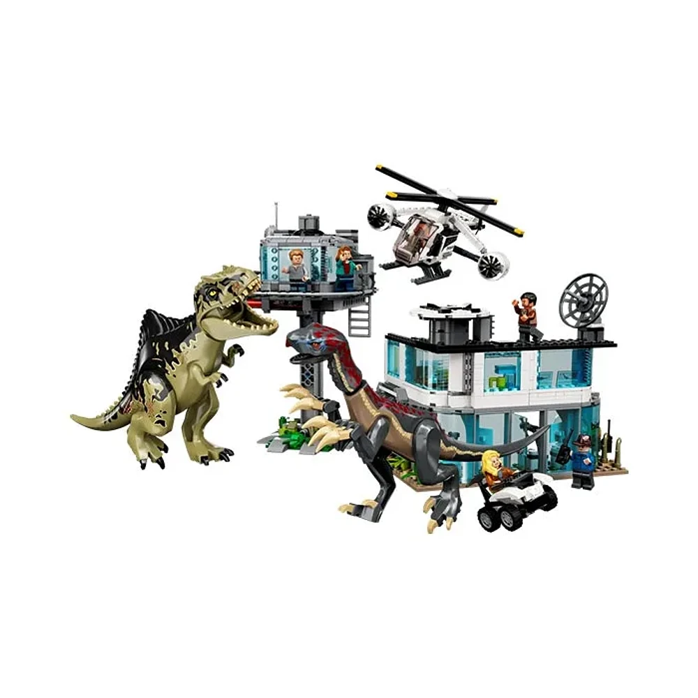 LEGO Jurassic World Giganotosaurus & Therizinosaurus Attack – 810 Pieces