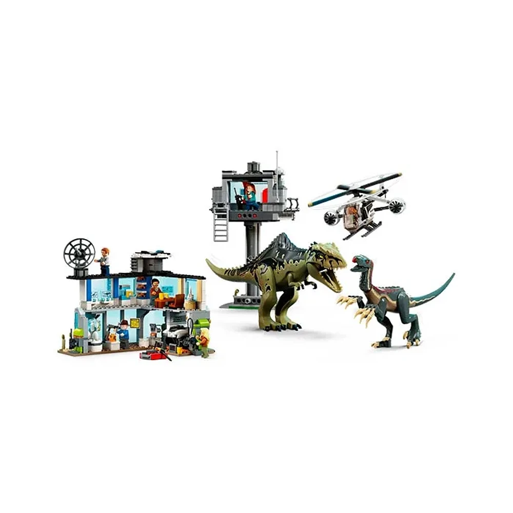 LEGO Jurassic World Giganotosaurus & Therizinosaurus Attack – 810 Pieces