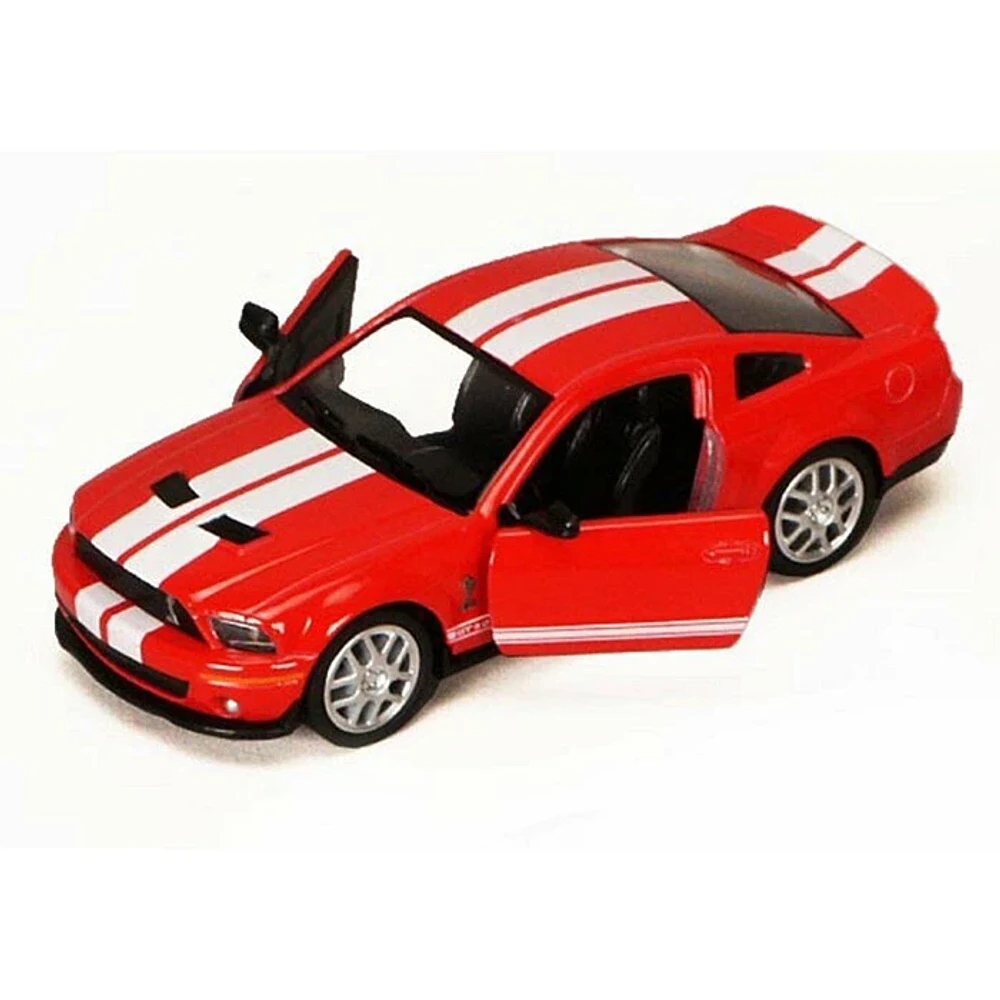 Kinsmart Ford Mustang 1.38 Red With White Line 5 Inch