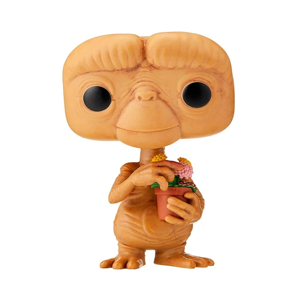 Funko Pop! Movies Extra Terrestrial ET Figure With Flowers