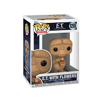 Funko Pop! Movies Extra Terrestrial ET Figure With Flowers