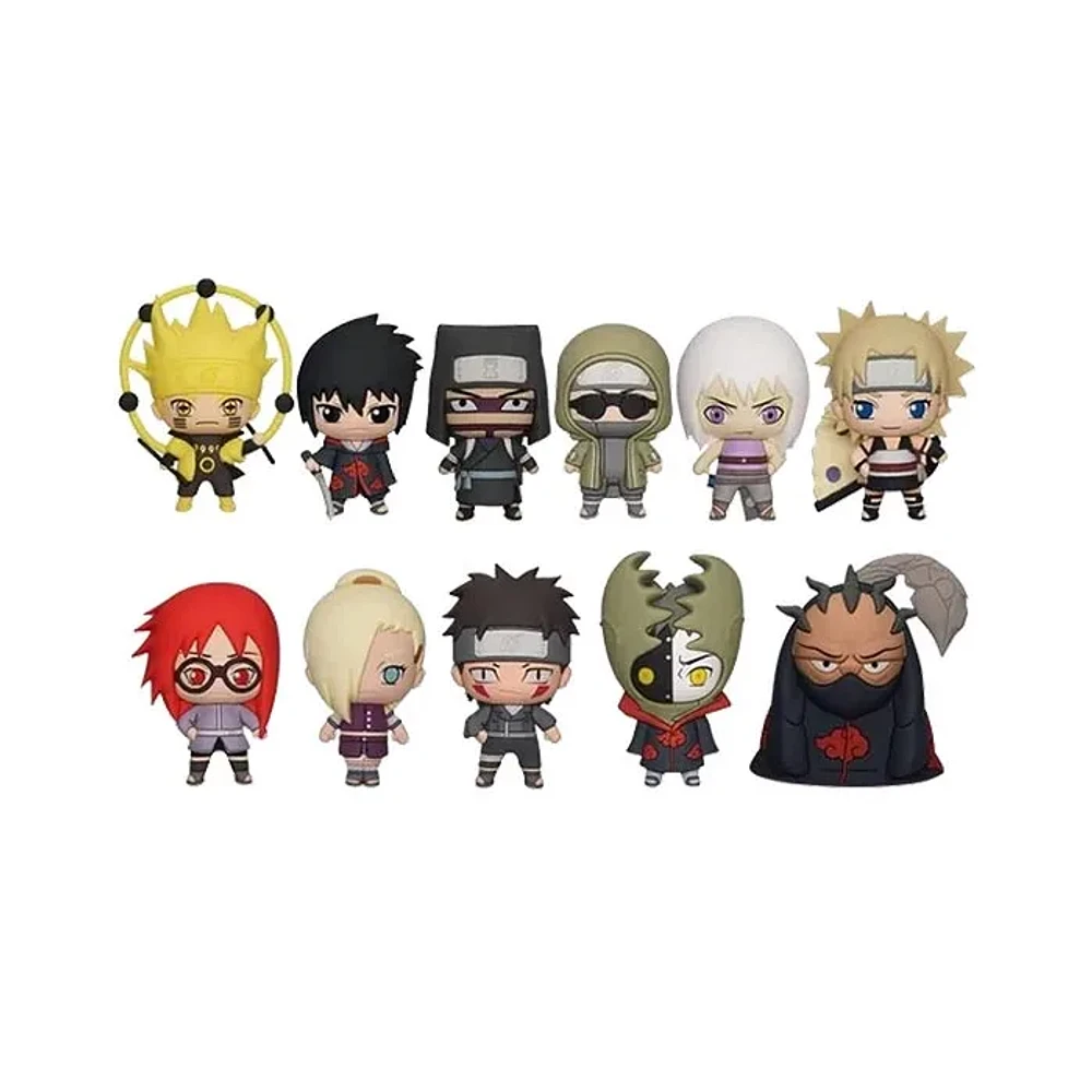 Naruto Shippuden 3D Foam Bag Clip Series 4