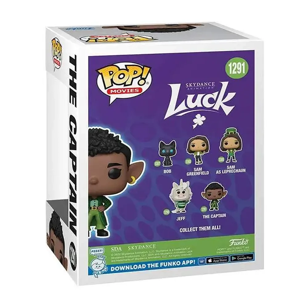 Funko Pop! Movies Luck The Captain Figure