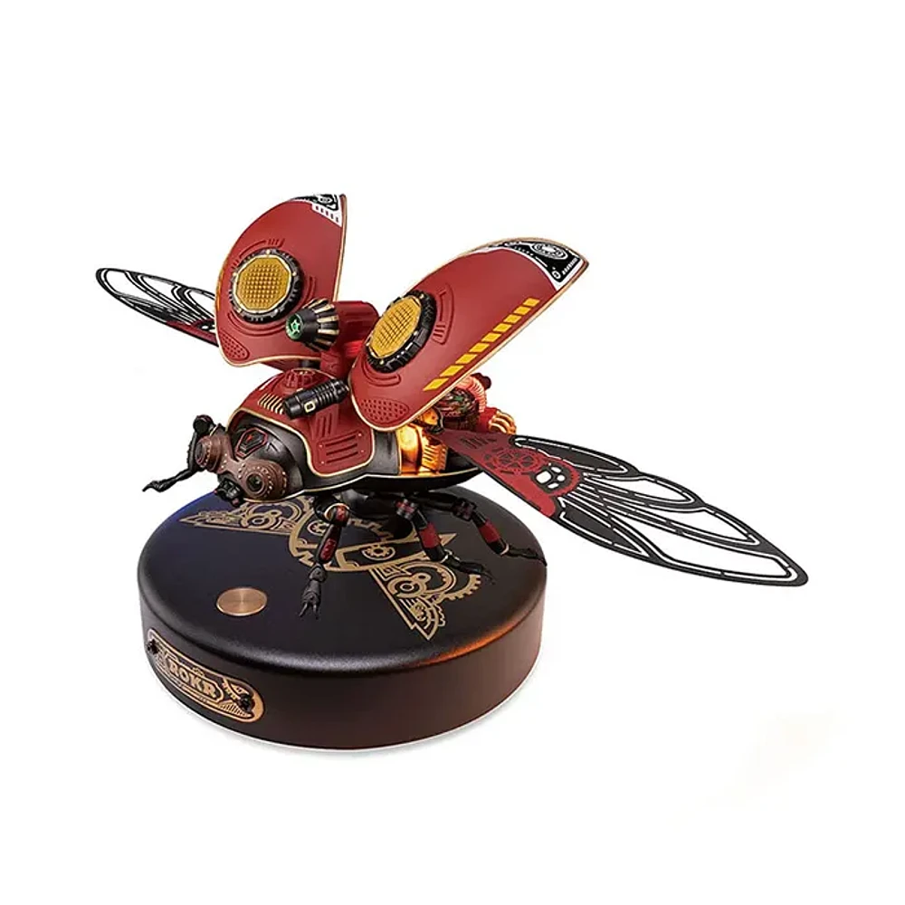 3D Puzzle Scout Beetle Model with Display Case