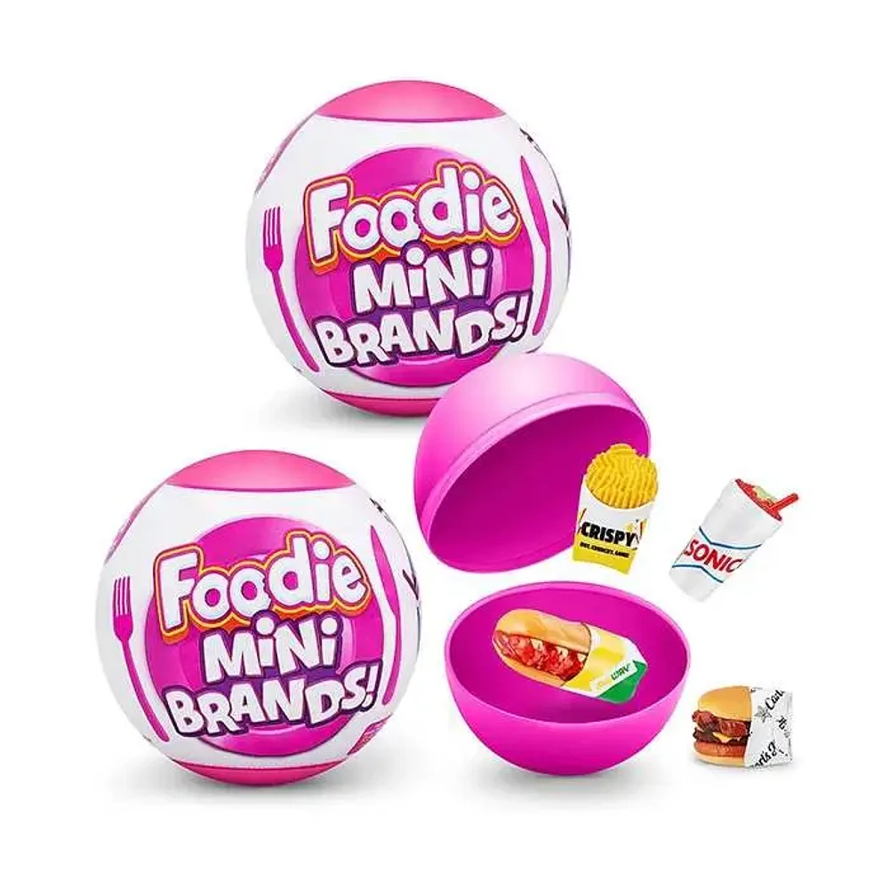 Zuru 5 Surprise Foodies Miniature Brands Capsules Style May Vary