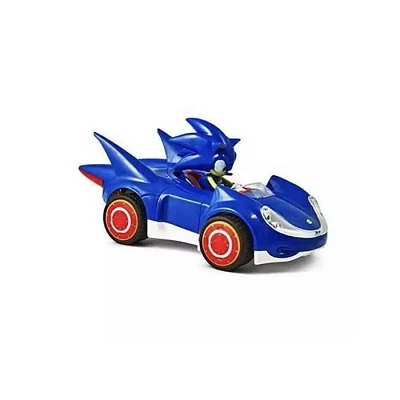 Sega Sonic The Hedgehog All Star Racing Pull Back Blue Car