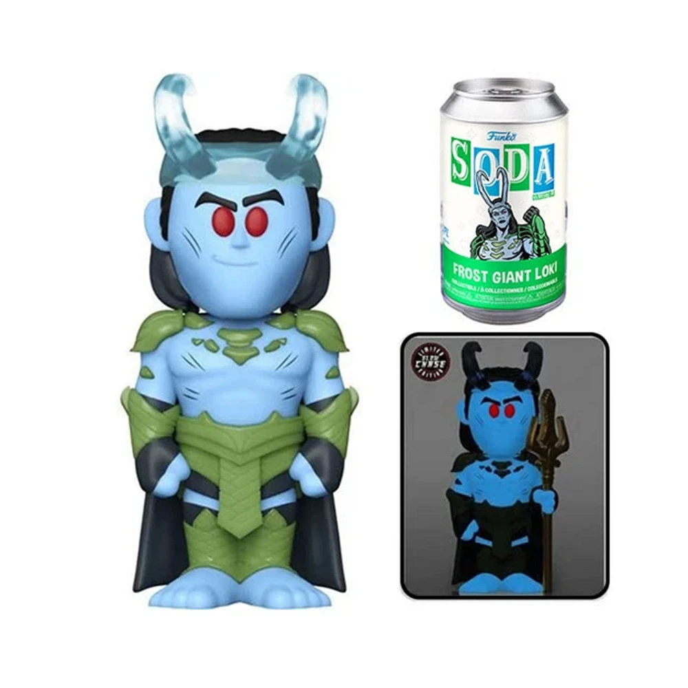 Funko  Soda Marvel What If Frost Giant Loki With Chance Of Chase Figure