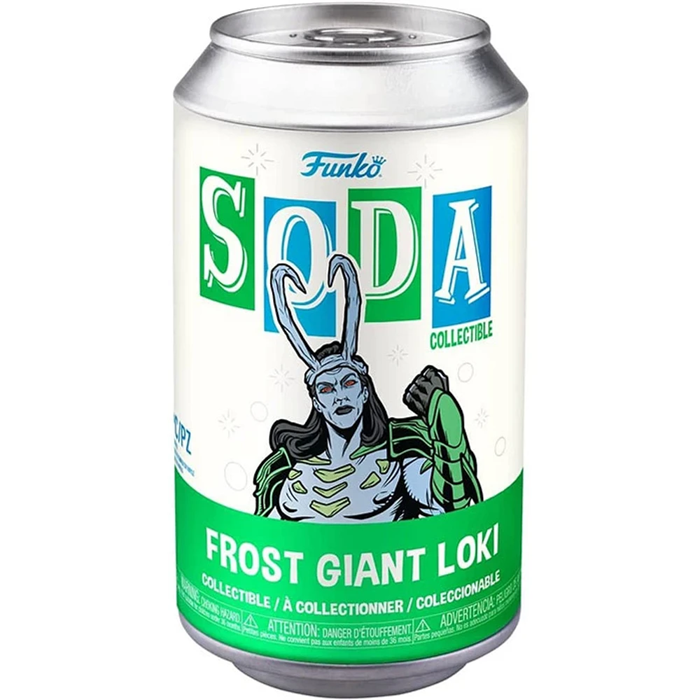 Funko  Soda Marvel What If Frost Giant Loki With Chance Of Chase Figure